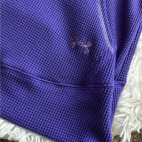 Under Armour Thermal Top Purple Womens Size Medium - Picture 6 of 7